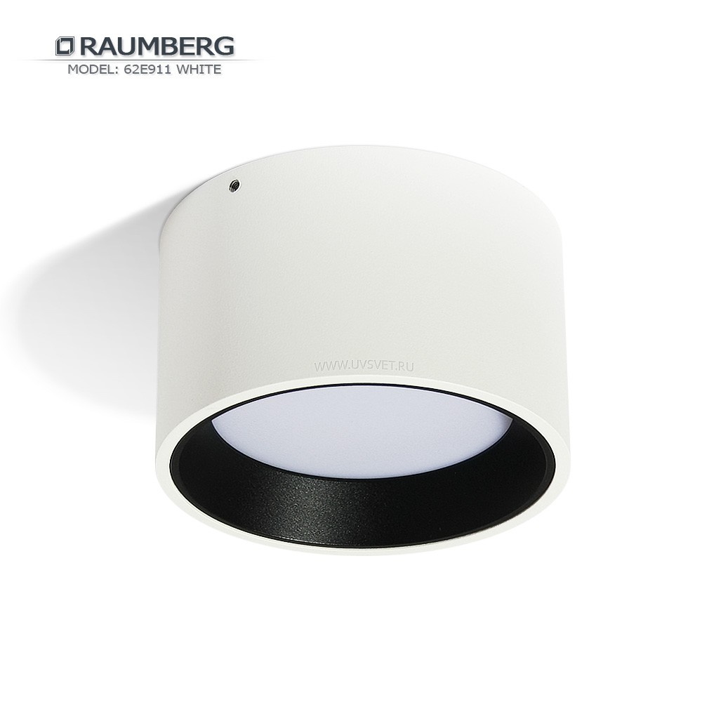 Светильник накладной светодиодный RAUMBERG 62E911 Белый 14вт 2700к