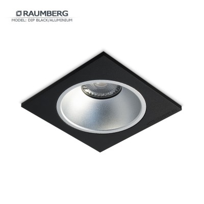 Светильник встраиваемый RAUMBERG DIP 1 Black/Aluminium