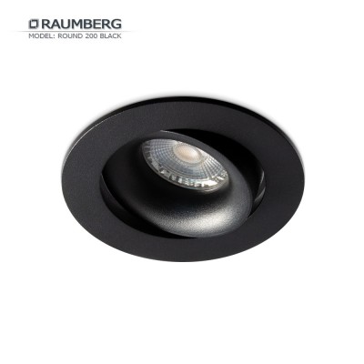 Встраиваемый светильник RAUMBERG R-200 GU10 Черный