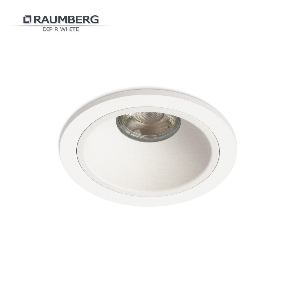 Потолочный встраиваемый светильник RAUMBERG DIP R GU10 Белый