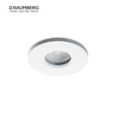 Встраиваемый потолочный влагозащищённый светильник RAUMBERG QSO 006 Белый