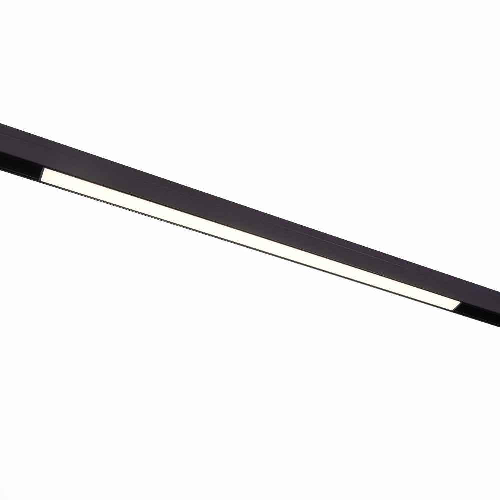 Магнитный трековый светильник ST Luce Standi Черный LED 15W 3000k 600mm