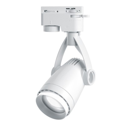 Трековый однофазный светильник FERON под лампу GU10 Белый