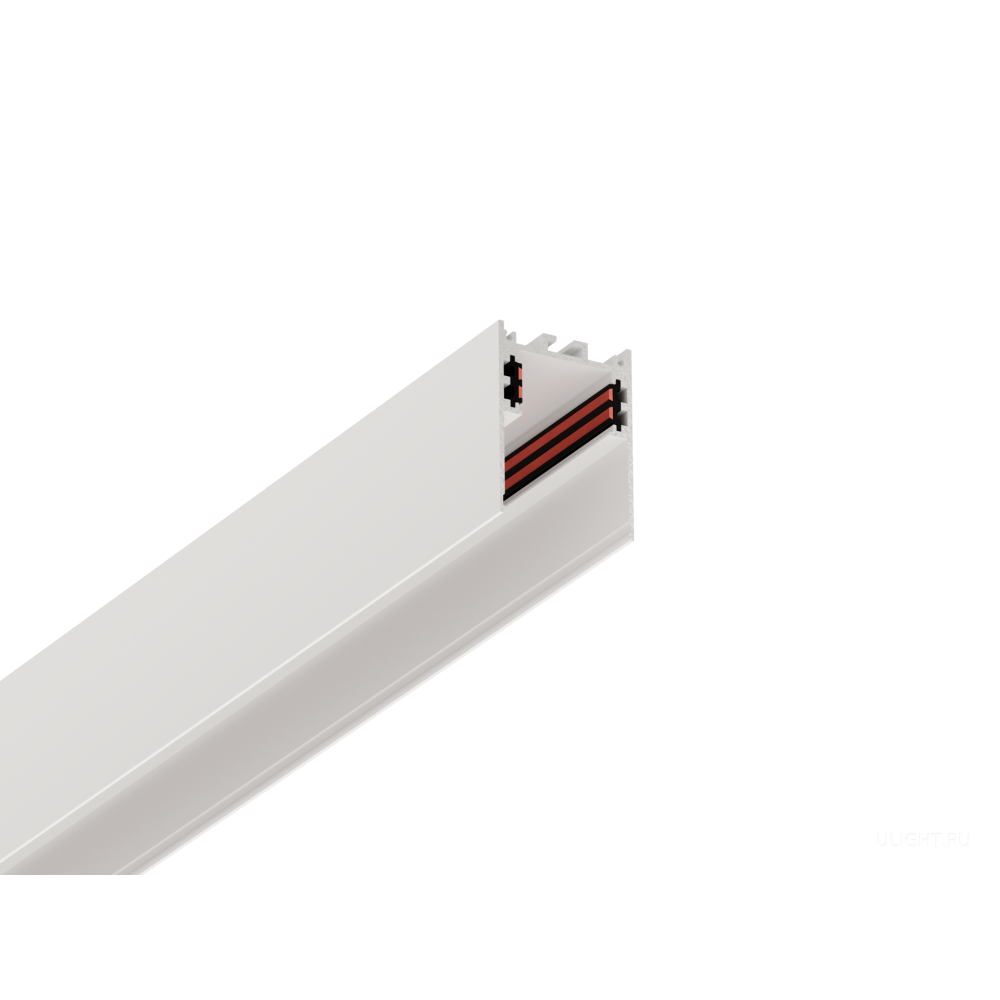 Магнитный трековый низковольтный шинопровод TRACK-LINE 24V 2500мм белый
